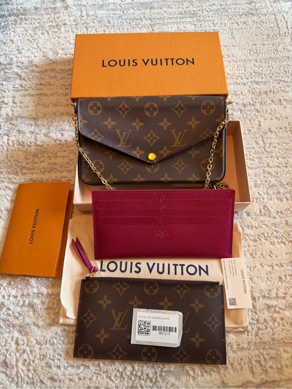 Louis Vuitton Pochette Félicie Monogram Crossbody Bag